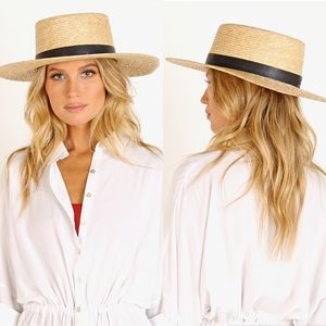 Janessa Leone Klimt Hat Natural - Large